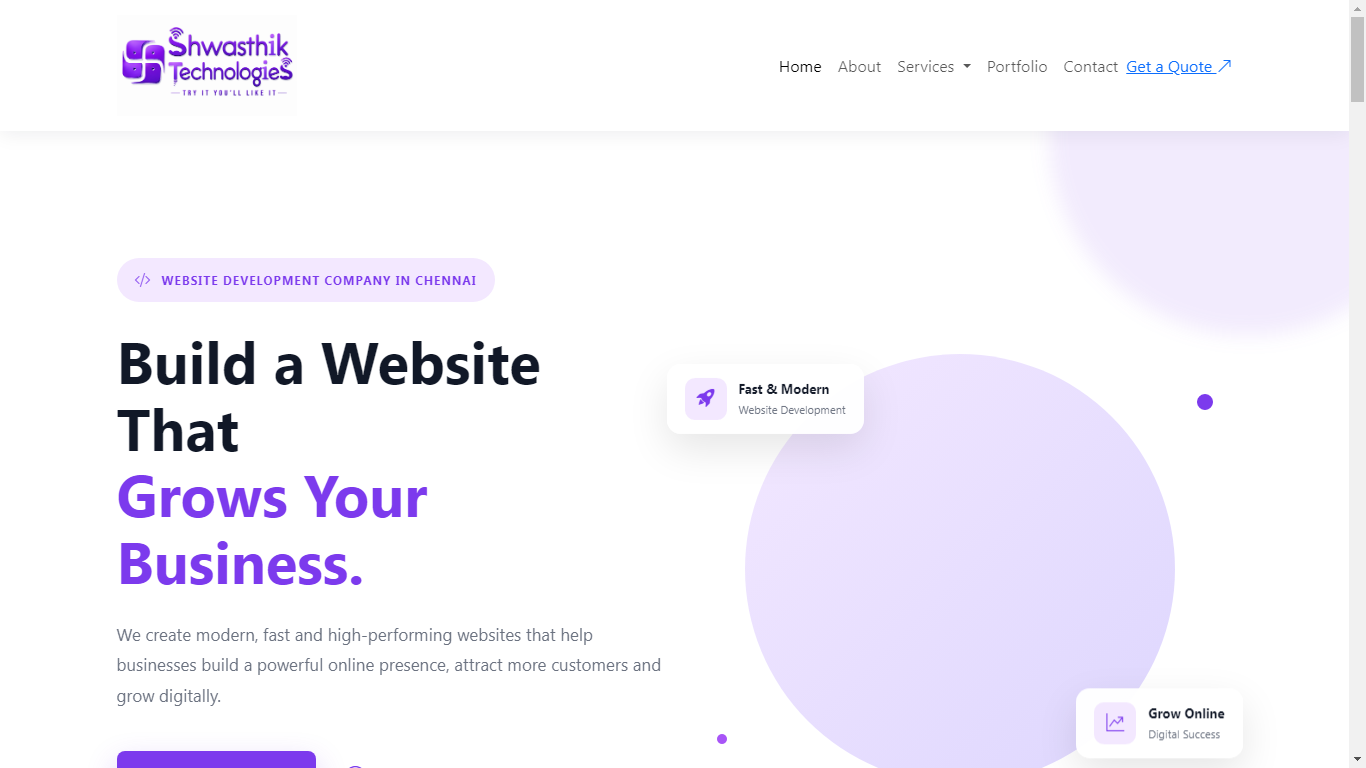 Home Page Preview